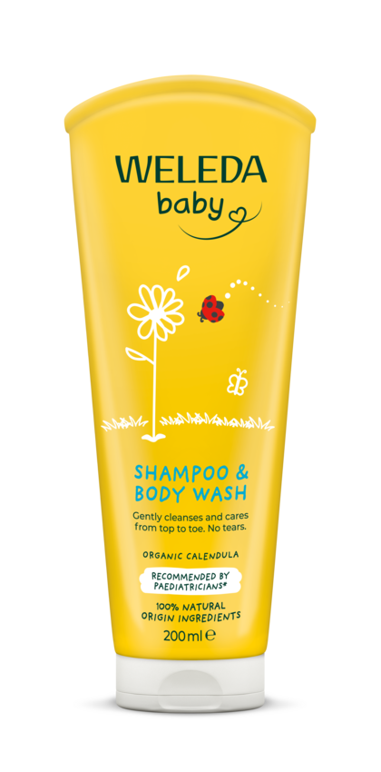 Weleda Baby Calendula Shampoo & Body Wash 200 ml