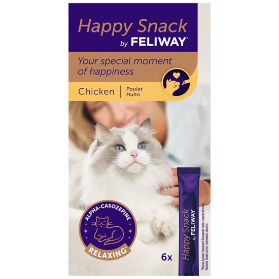 Feliway Happy Snack Kyckling by Feliway 6 x 15 g