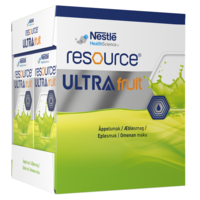 Resource Ultra Fruit Äpple 4 x 200 ml