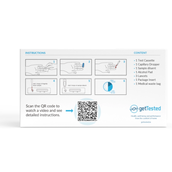 GetTested Syfilis (TP) Antikropp Snabbtest