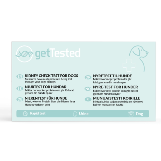 GetTested Njurfunktionstest för Hund