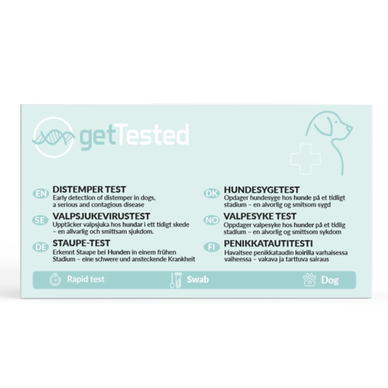 GetTested Distemper-test för Hund