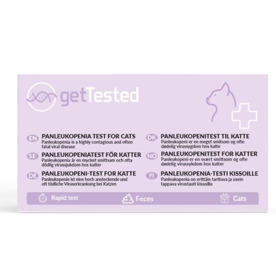 GetTested Panleukopenia-test för Katt
