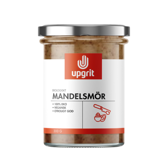 Upgrit Mandelsmör EKO 300 g