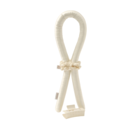 Lenoites Heatless Curls in Mulberry Silk Golden Sand Small