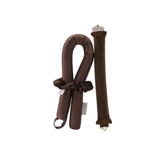 Lenoites Heatless Curls Unicorn Brown