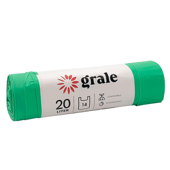 Grale Avfallspåse Soppåse Extra Stark 20L 14-pack