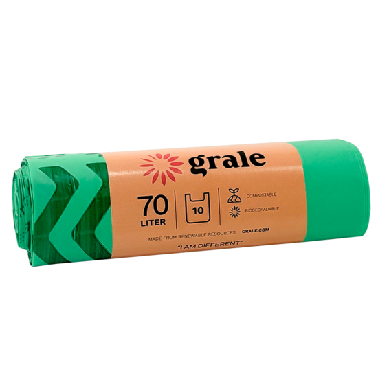 Grale Avfallspåse Sopsäck Extra Stark 70L 10-pack