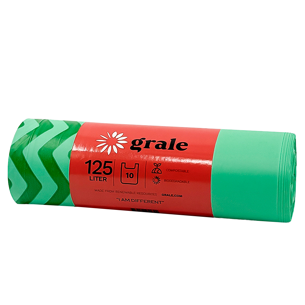 Grale Avfallspåse Sopsäck Extra Stark 125L 10-pack