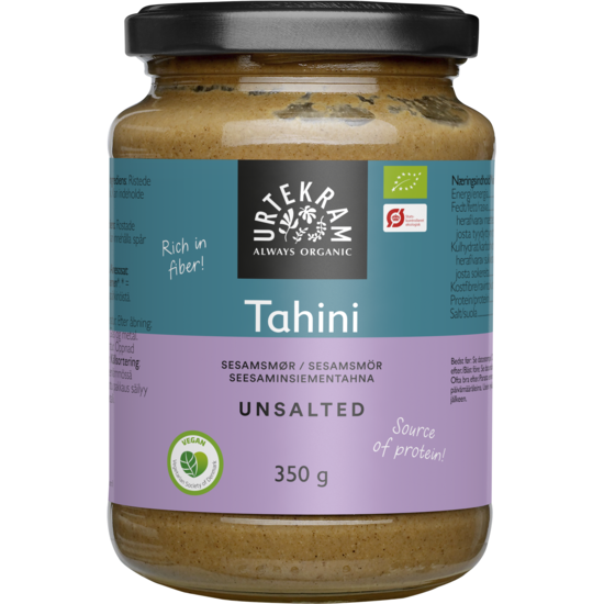 Urtekram Tahini utan Salt Eko 350 g