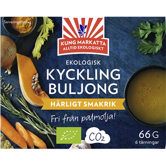 Kung Markatta Kycklingbuljongtärning EKO 6 st