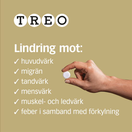 Treo, brustablett 500 mg/50 mg 3 x 20 st