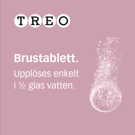 Treo Hallon, brustablett 500 mg/50 mg 20 st