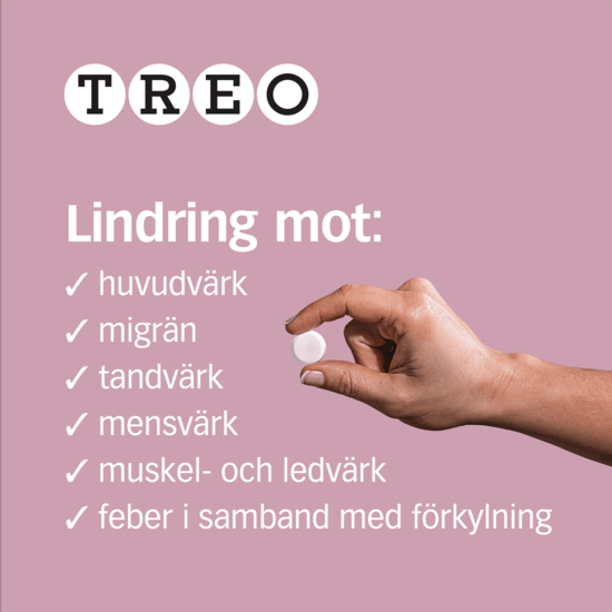 Treo Hallon, brustablett 500 mg/50 mg 20 st