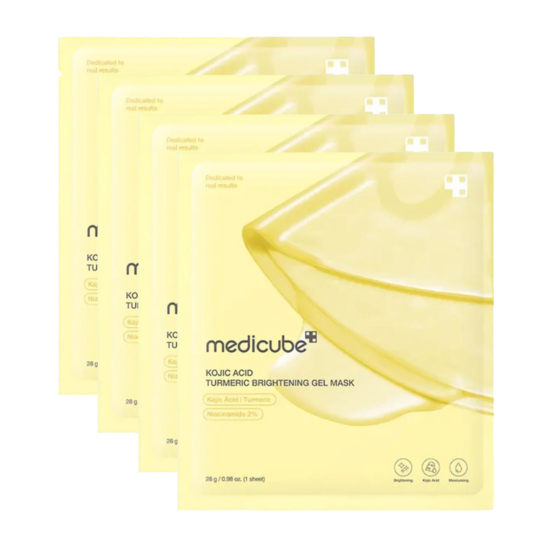Medicube Kojic Acid Turmeric Brightening Gel Mask 4 st