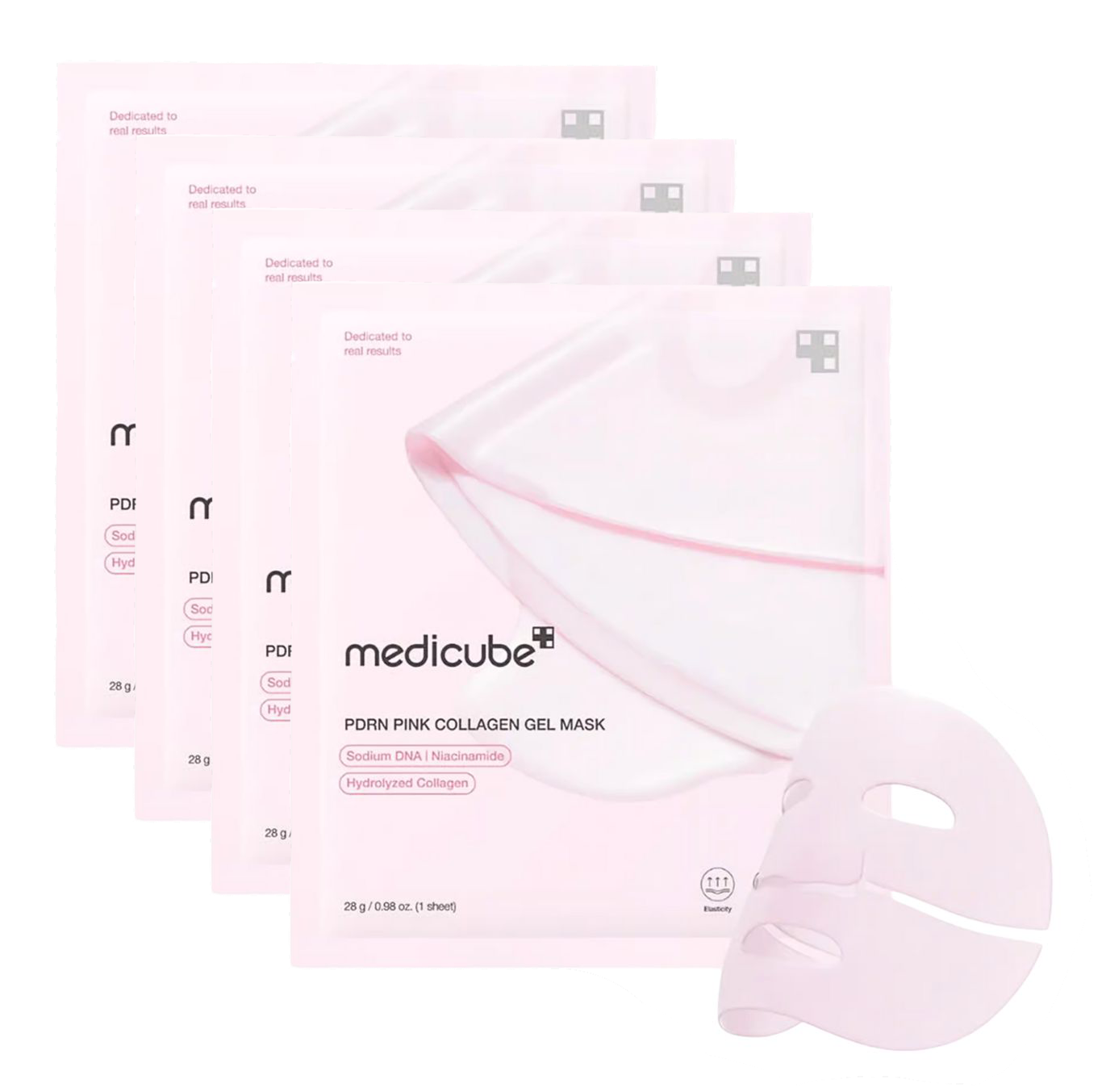 Medicube PDRN Pink Collagen Gel Mask 4 st