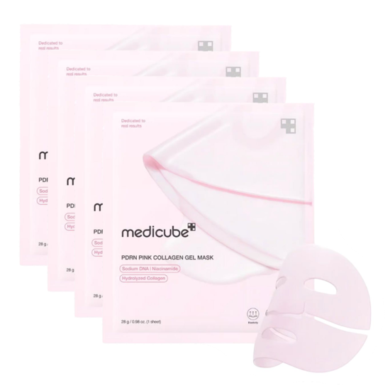 Medicube PDRN Pink Collagen Gel Mask 4 st