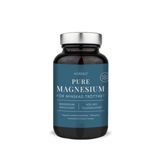 Nordbo Pure Magnesium 180 kapslar
