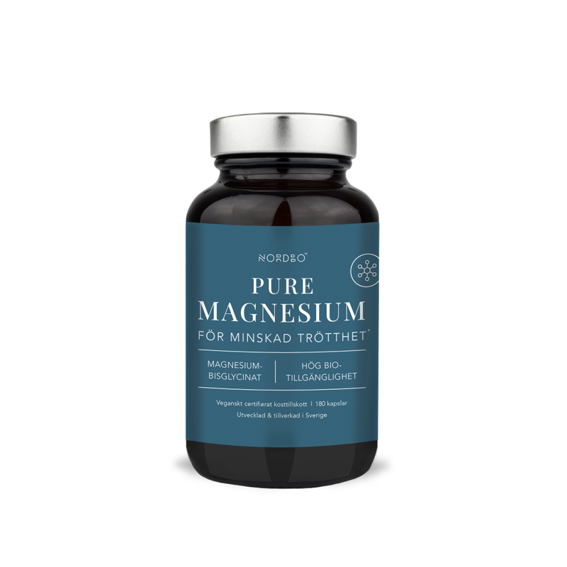 Nordbo Pure Magnesium 180 kapslar