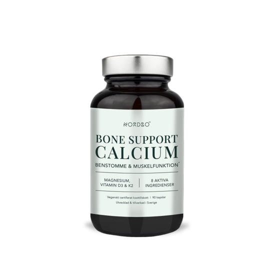 Nordbo Bone Support Calcium 90 kapslar