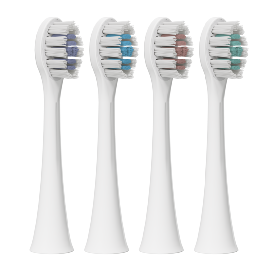 Be Lucent Prism Tandborsthuvuden Refill Multicolor 4 st