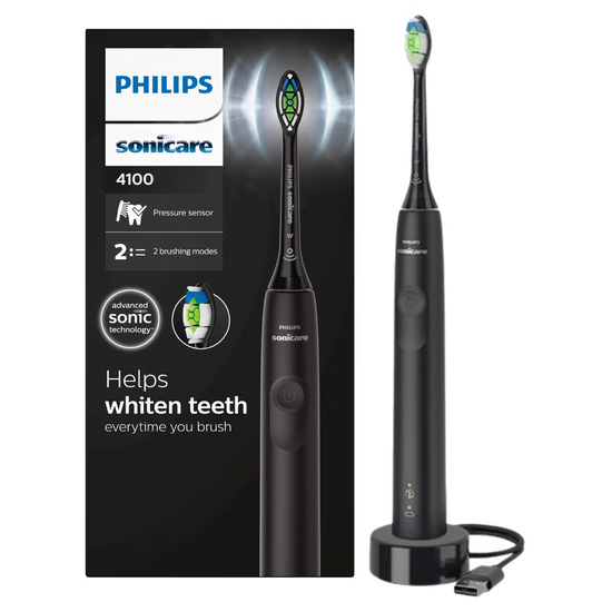 Philips Sonicare Eltandborste 4100 Series Svart