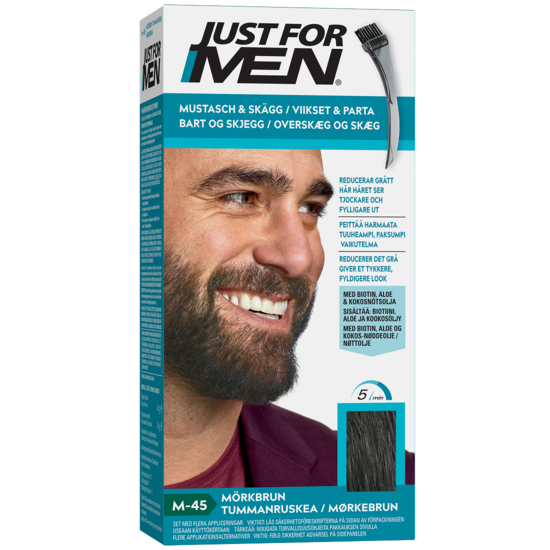 Just For Men Skäggfärg Mörkbrun