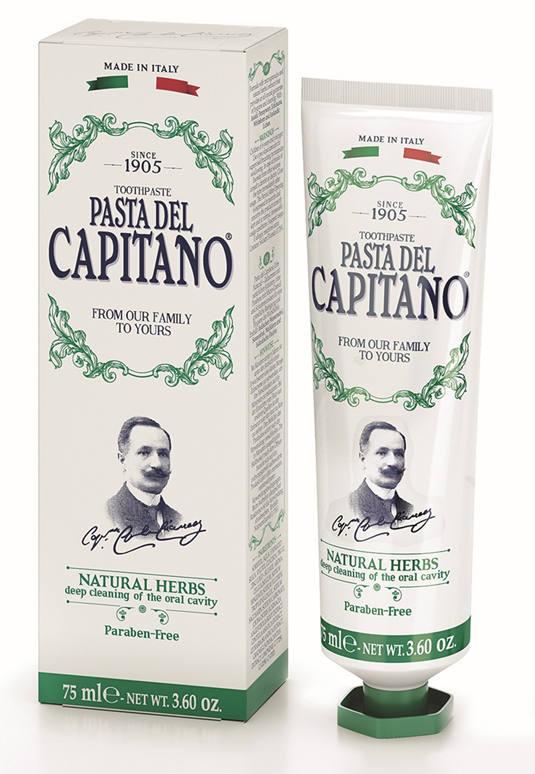 Pasta del Capitano 1905 Natural Herbs Toothpaste 75 ml