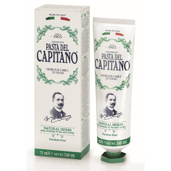 Pasta del Capitano 1905 Natural Herbs Toothpaste 75 ml