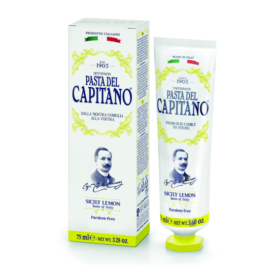 Pasta del Capitano 1905 Sicily Lemon Toothpaste 75 ml