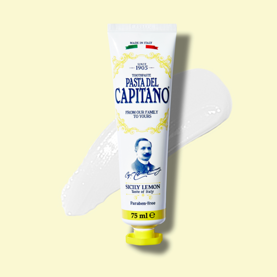 Pasta del Capitano 1905 Sicily Lemon Toothpaste 75 ml