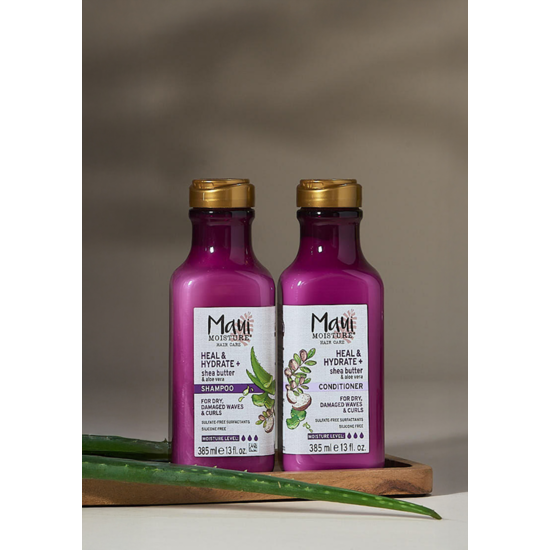 Maui Moisture Shea Butter Shampoo 385 ml