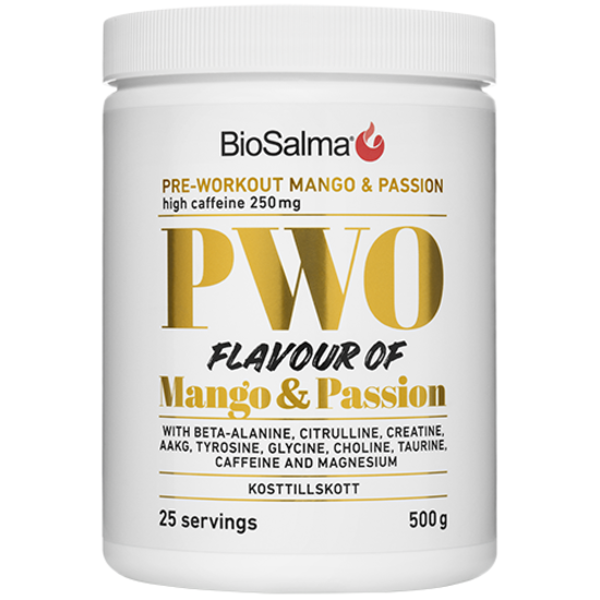 BioSalma PWO Mango & Passionsfrukt 500 g