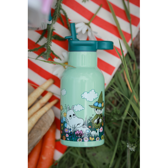 Rätt Start Vattenflaska Mumin Äng Grön 340 ml