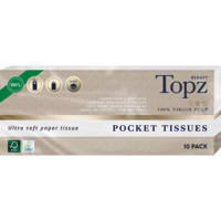 Topz Premium Tissue Näsdukar 10 x 10 st
