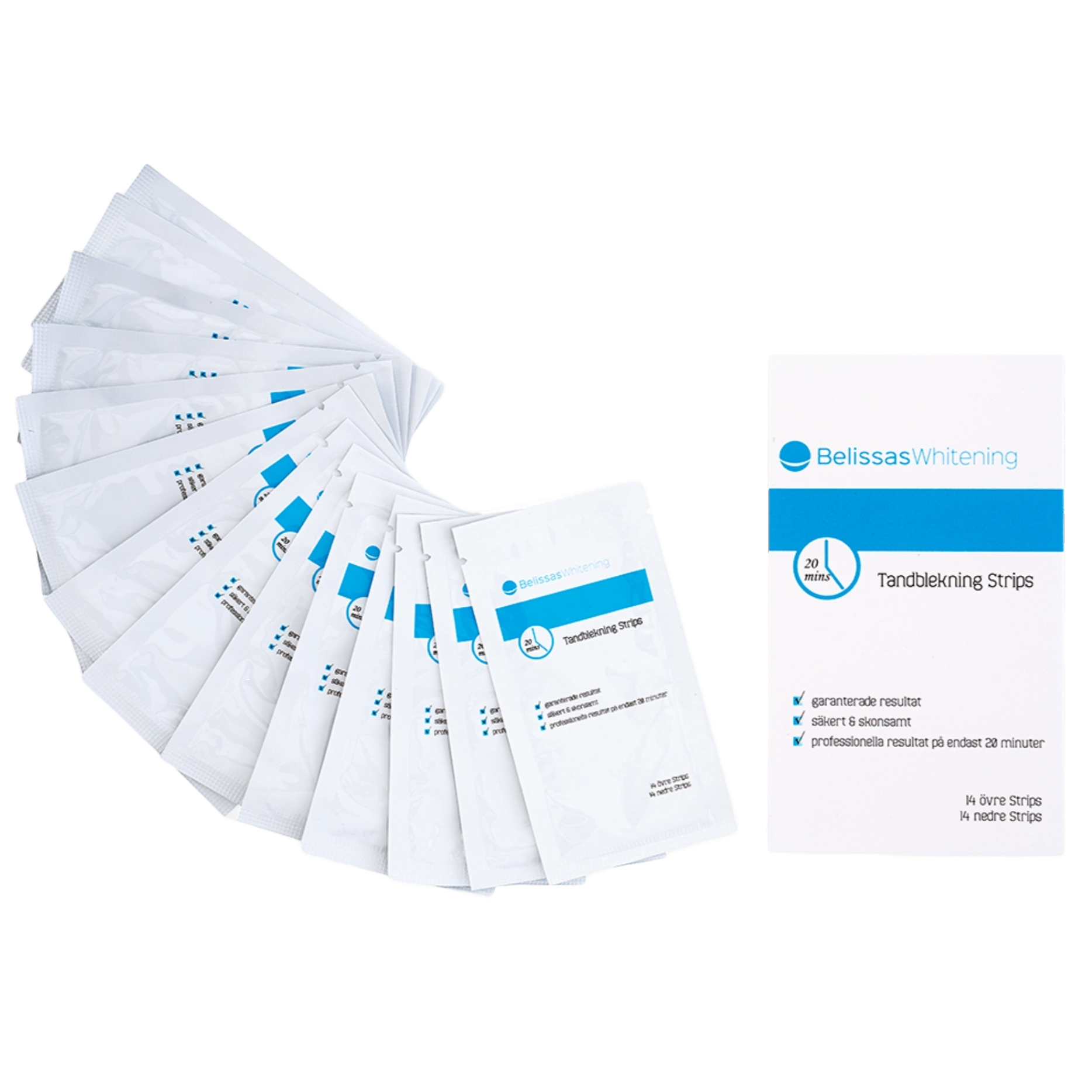 Belissas Teeth Whitening Strips 10 st