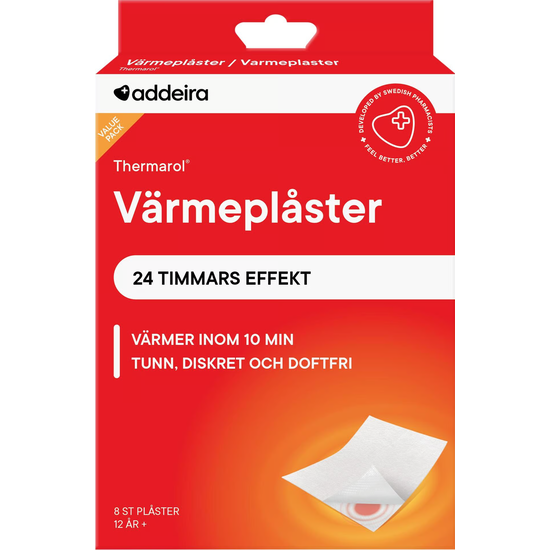 Addeira Thermarol Värmeplåster 8 st