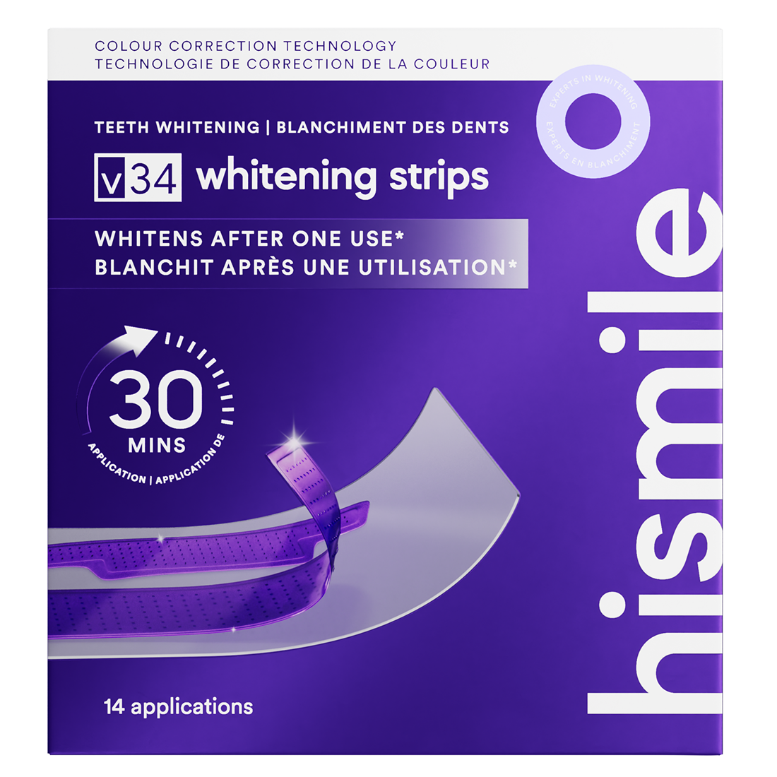 Hismile V34 Teeth Whitening Strips 14 st