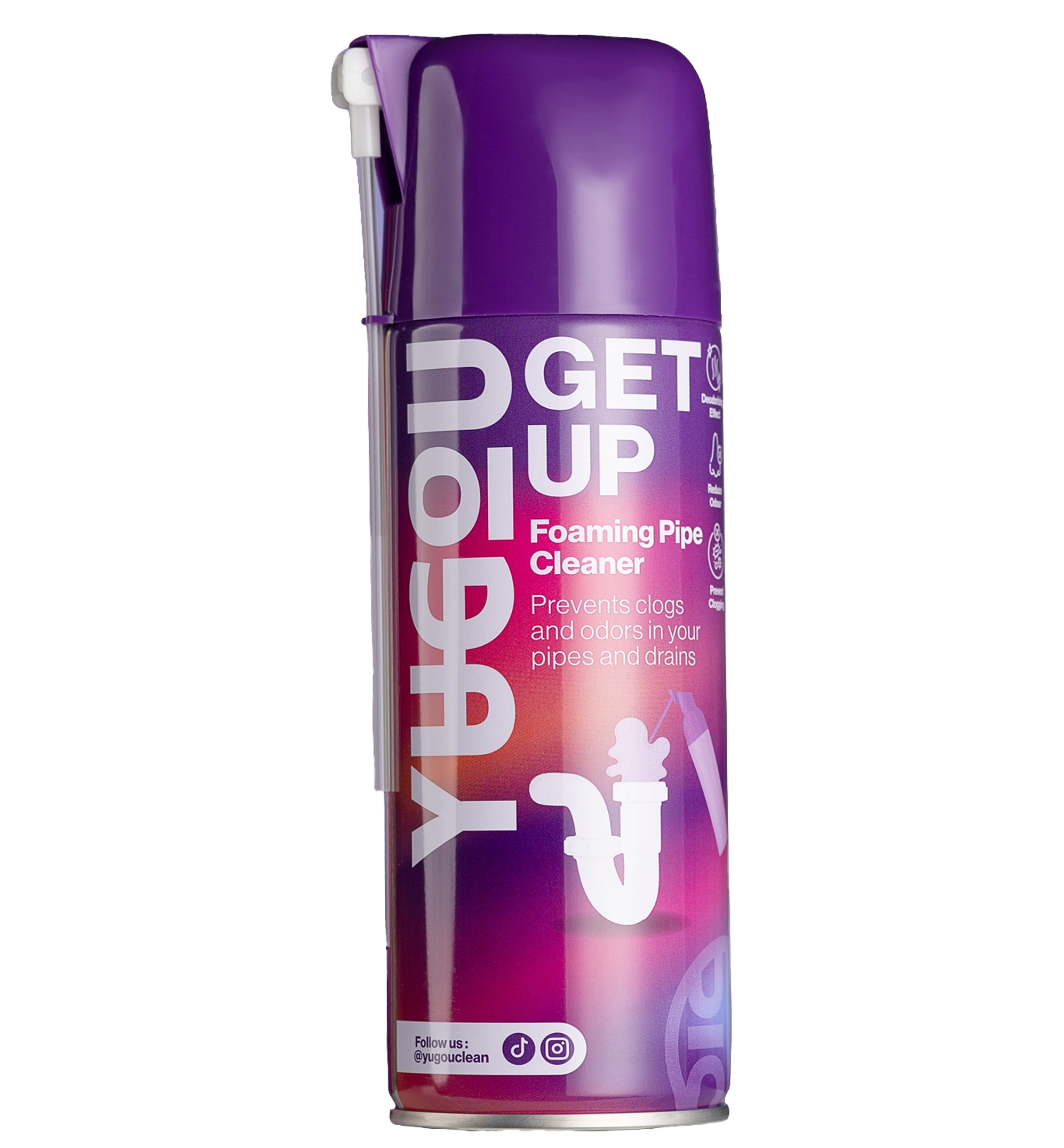 YUGOU GET UP Foaming Pipe Cleaner 450 ml