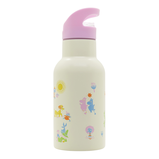 Rätt Start Mumin 80 Vattenflaska Beige/Rosa 340 ml