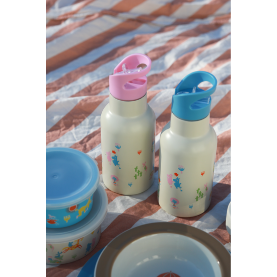 Rätt Start Mumin 80 Vattenflaska Beige/Rosa 340 ml