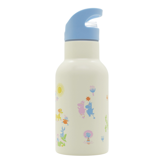 Rätt Start Mumin 80 Vattenflaska Beige/Blå 340 ml