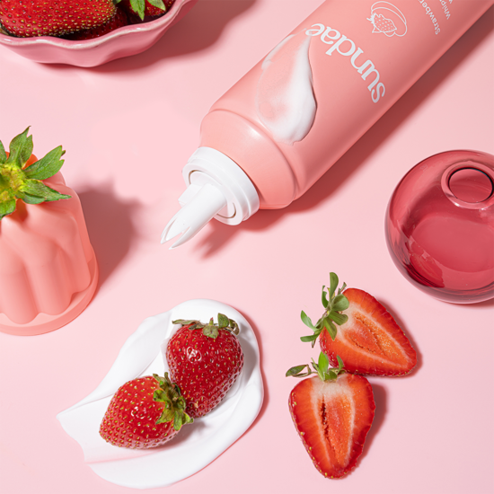 Sundae Body Strawberries & Cream Shower Foam 265 ml