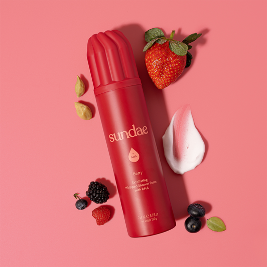 Sundae Body Berry AHA Shower Foam 265 ml