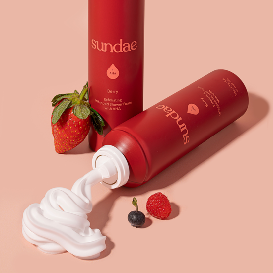 Sundae Body Berry AHA Shower Foam 265 ml