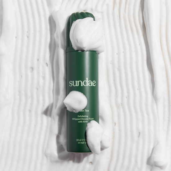 Sundae Body Green Tea AHA Shower Foam 265 ml