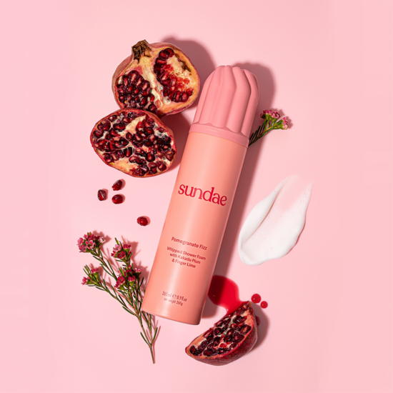 Sundae Body Pomegranate Fizz Shower Foam 265 ml