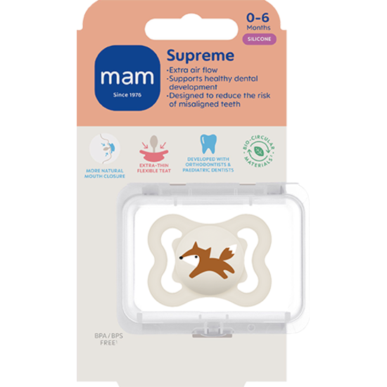MAM Supreme Silicone 0-6 mån Neutral