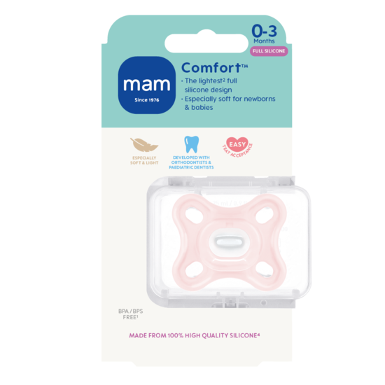 MAM Comfort 0-3 mån Pink