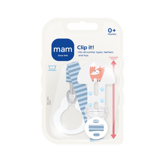 MAM Clip it Blue